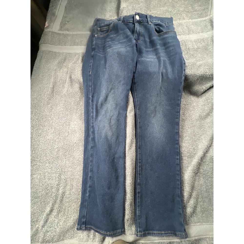 True Religion Ricky Relaxed Straight Jeans Dark Wash Mens Size 34x34